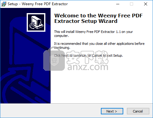 Weeny Free PDF Extractor(PDF内容提取工具)