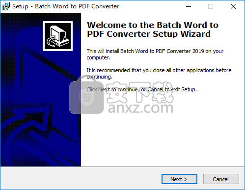 Batch DOC to PDF Converter(word批量转pdf工具)