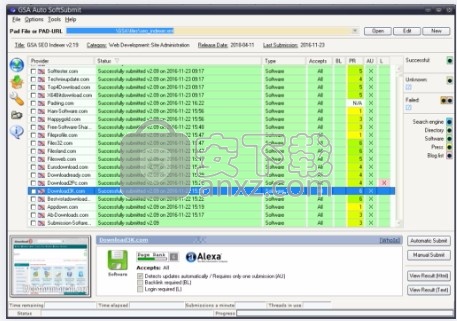 GSA Auto SoftSubmit(软件发布自动提交工具)