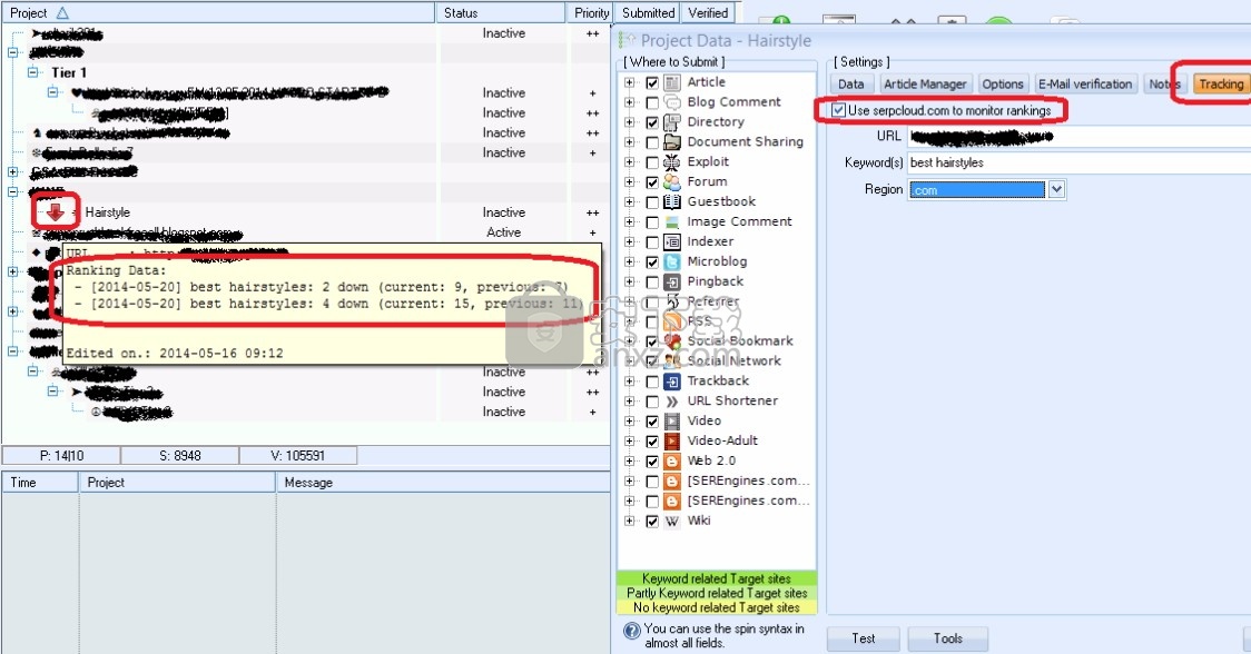 GSA Search Engine Ranker(搜索引擎优化工具)