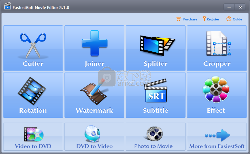 视频编辑处理器(EasiestSoft Movie Editor)