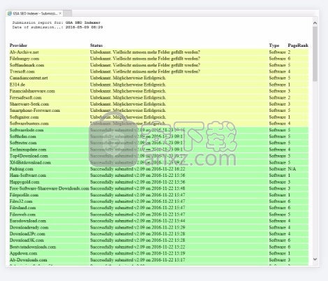 GSA Auto SoftSubmit(软件发布自动提交工具)