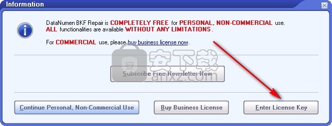 DataNumen BKF Repair(bkf文件修复软件)