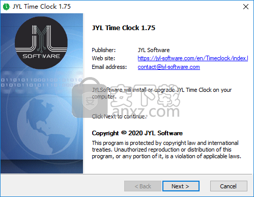 JYL TimeClock(时间追踪管理工具)