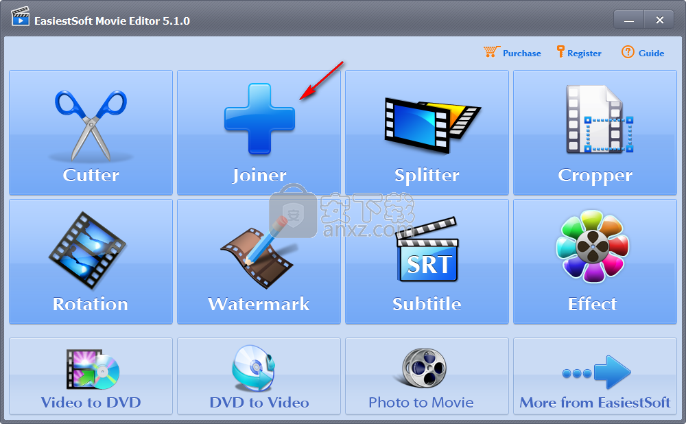 视频编辑处理器(EasiestSoft Movie Editor)