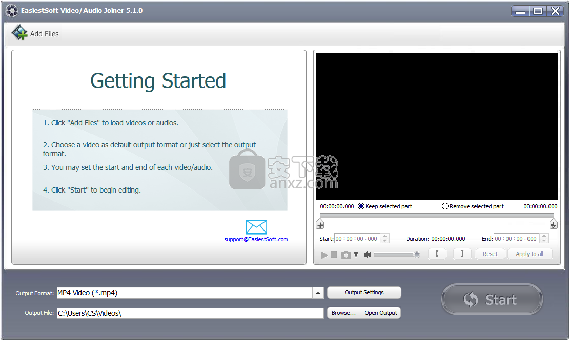 视频编辑处理器(EasiestSoft Movie Editor)