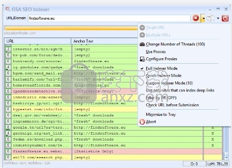 GSA SEO Indexer(网站排名搜索索引器)