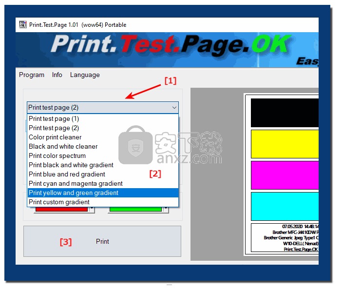 Print.Test.Page.OK 3.01 for ios download free