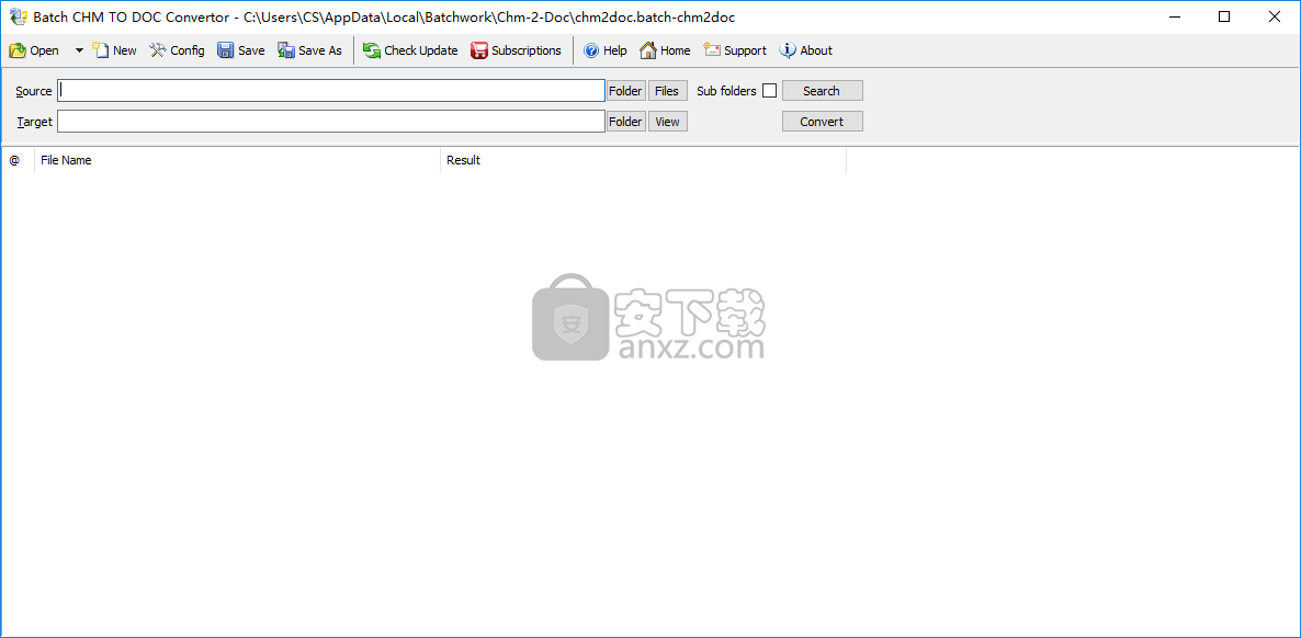 Batch CHM to DOC Converter(chm转word转换器)