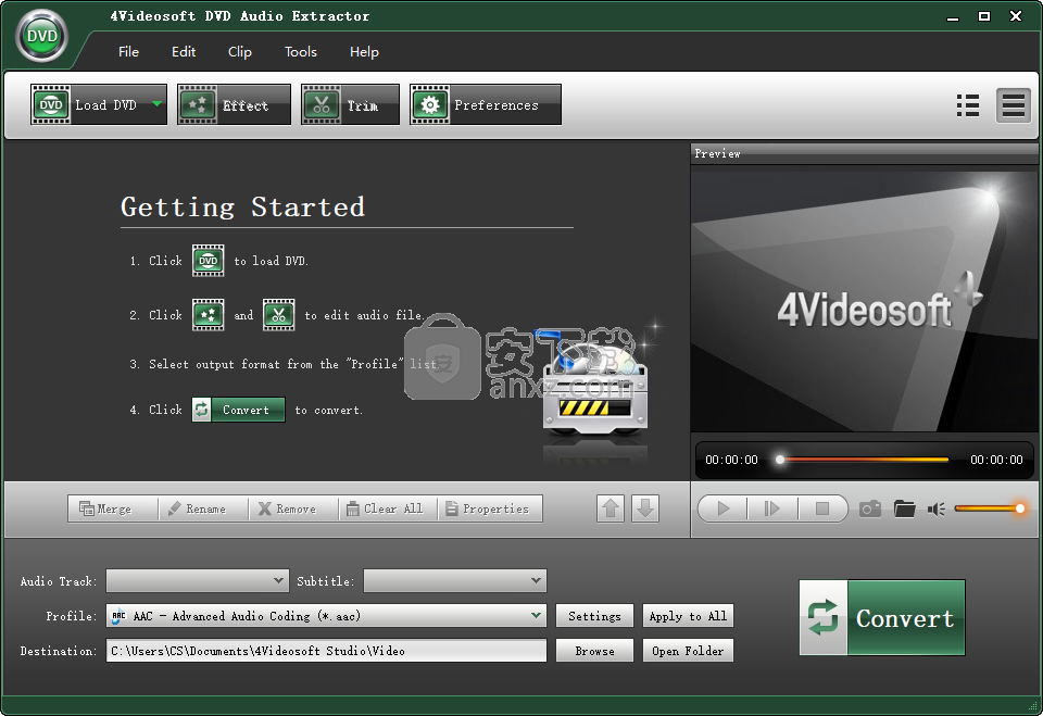 4Videosoft DVD Audio Extractor(DVD音频提取器)