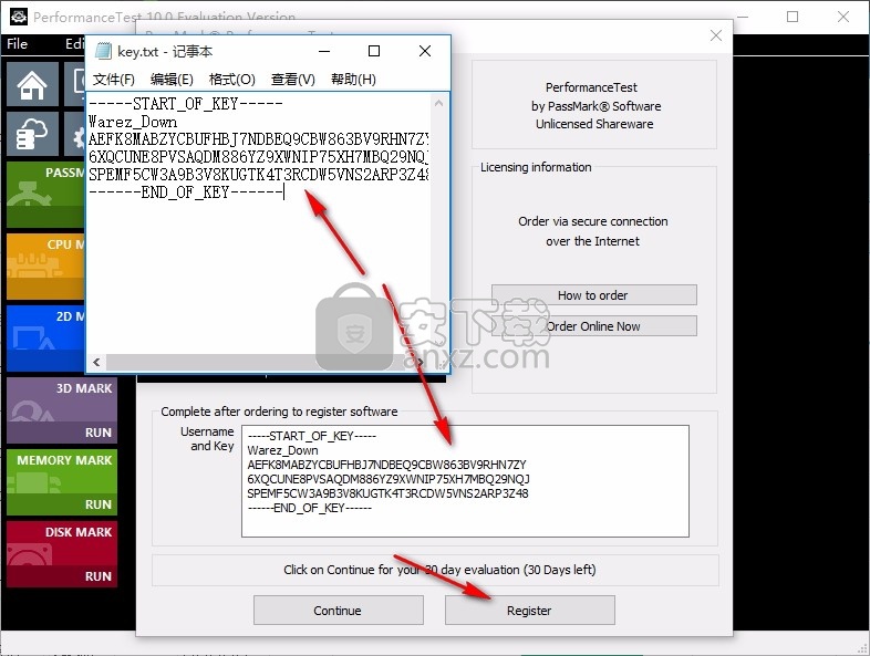 PerformanceTest(电脑系统硬件性能测试工具)