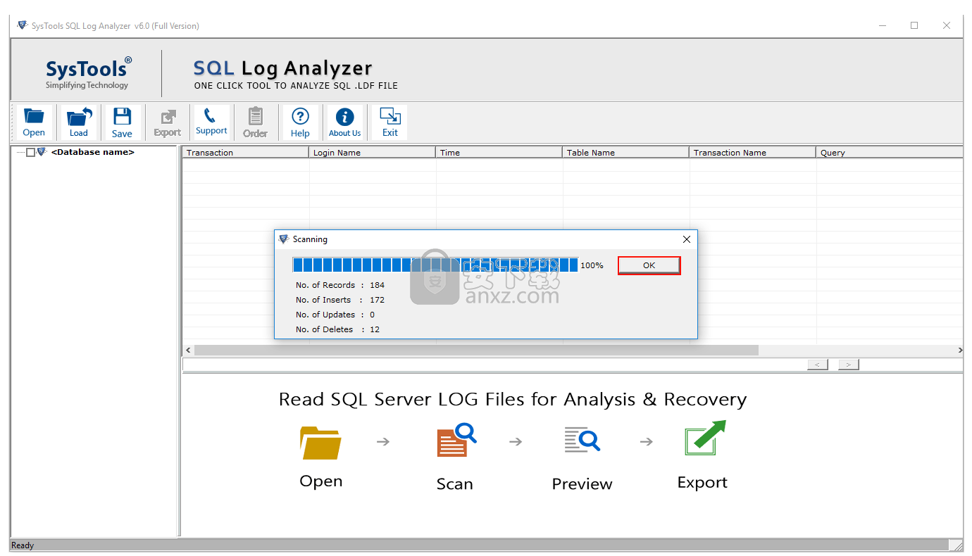 SysTools SQL Log Analyzer(sql日志分析工具)