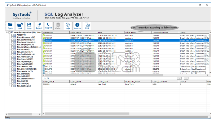 SysTools SQL Log Analyzer(sql日志分析工具)