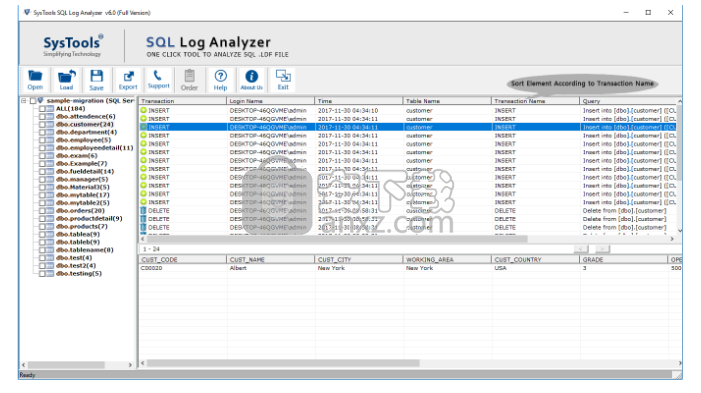 SysTools SQL Log Analyzer(sql日志分析工具)