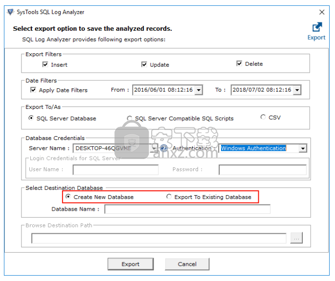 SysTools SQL Log Analyzer(sql日志分析工具)