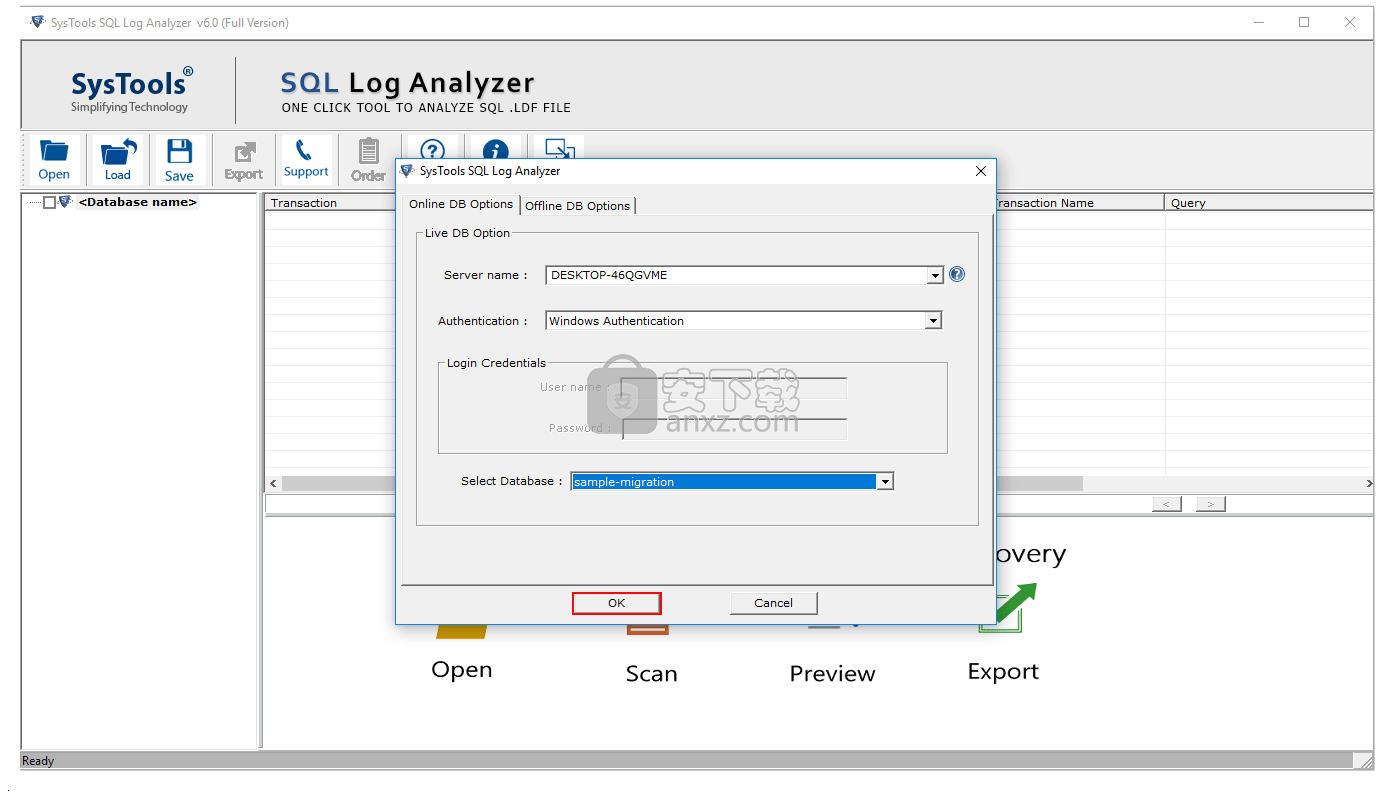 SysTools SQL Log Analyzer(sql日志分析工具)