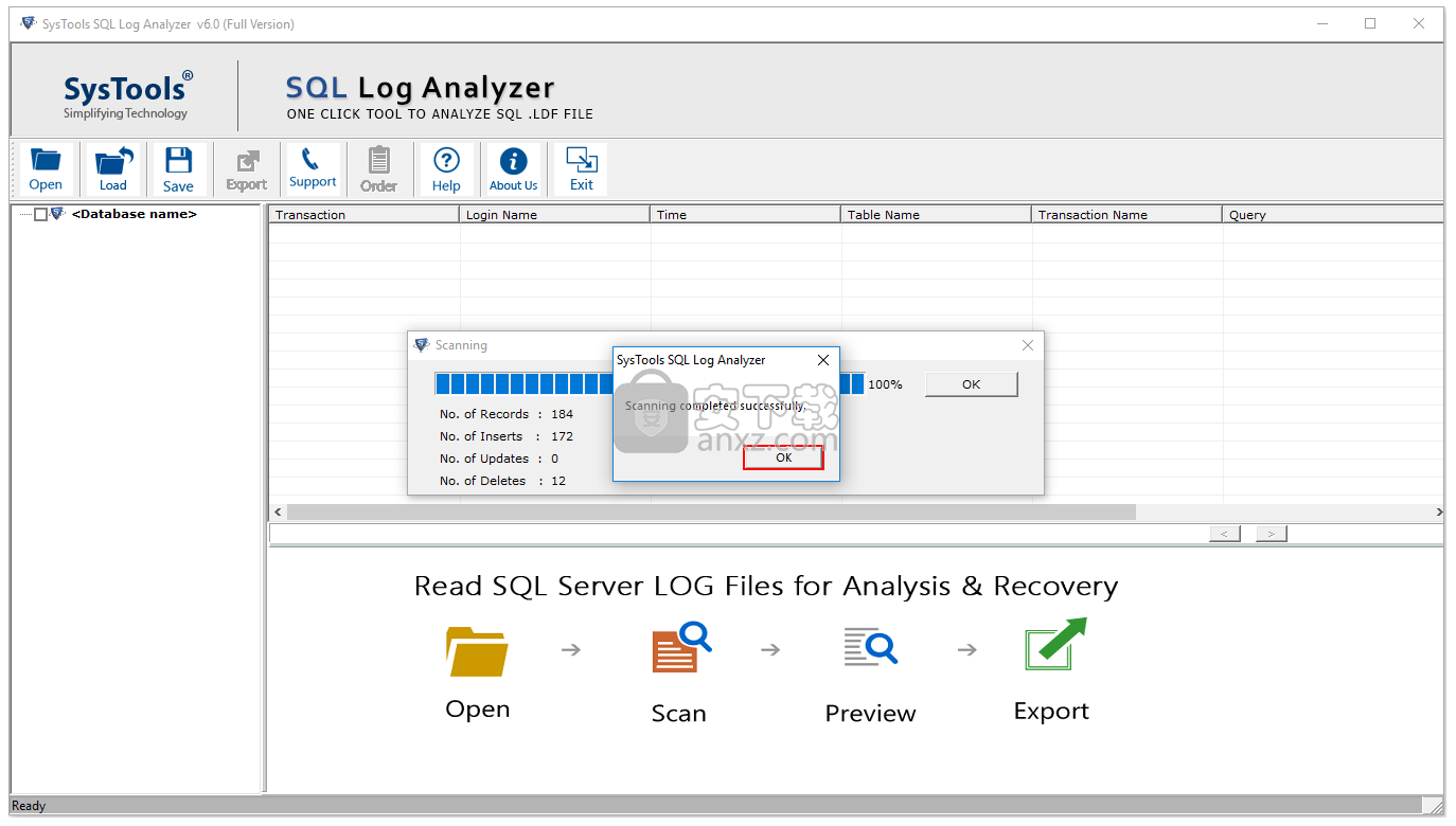 SysTools SQL Log Analyzer(sql日志分析工具)