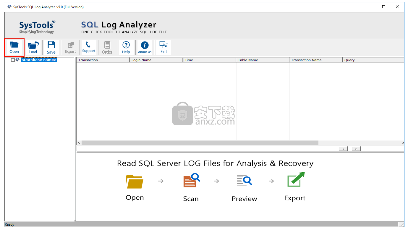 SysTools SQL Log Analyzer(sql日志分析工具)