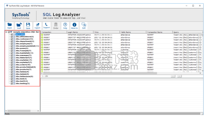 SysTools SQL Log Analyzer(sql日志分析工具)