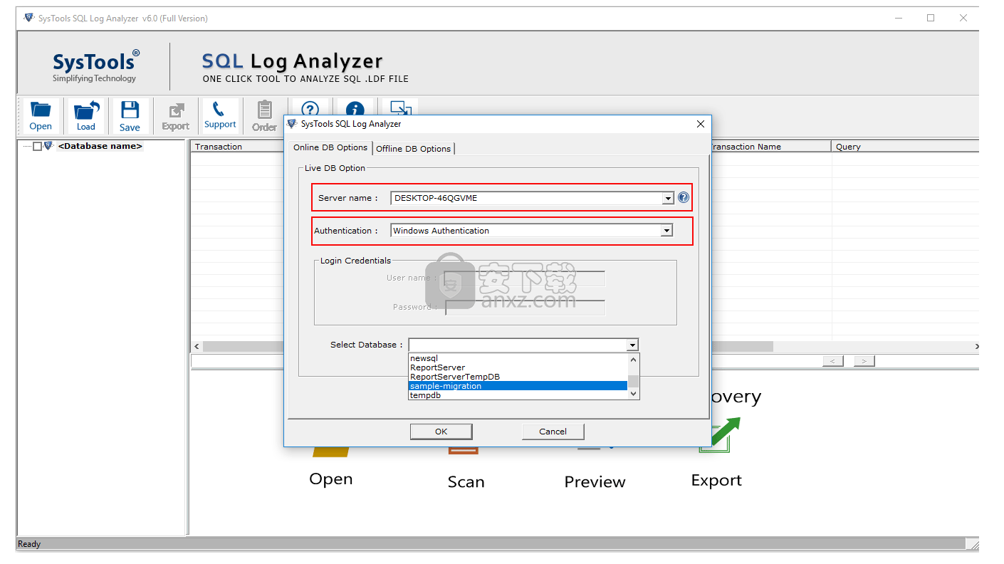 SysTools SQL Log Analyzer(sql日志分析工具)