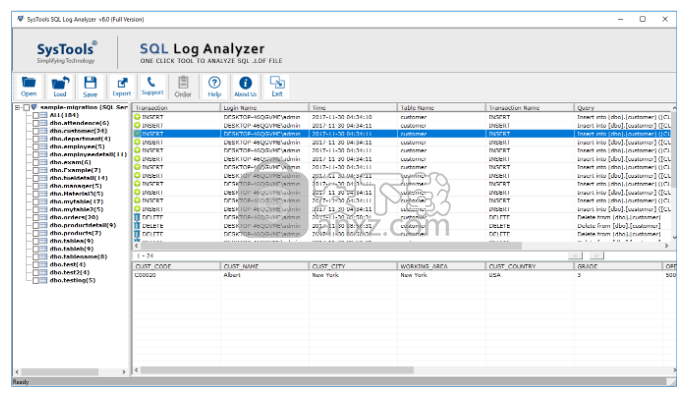 SysTools SQL Log Analyzer(sql日志分析工具)