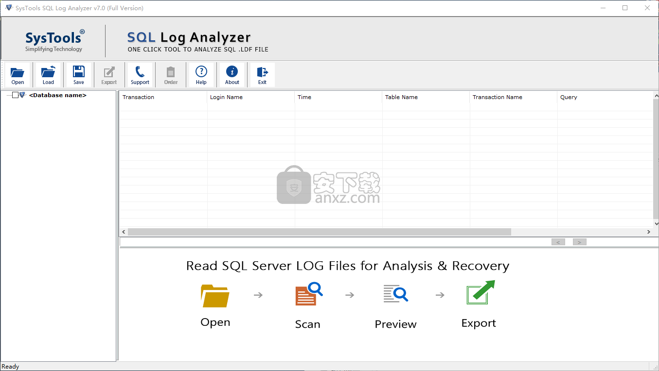 SysTools SQL Log Analyzer(sql日志分析工具)