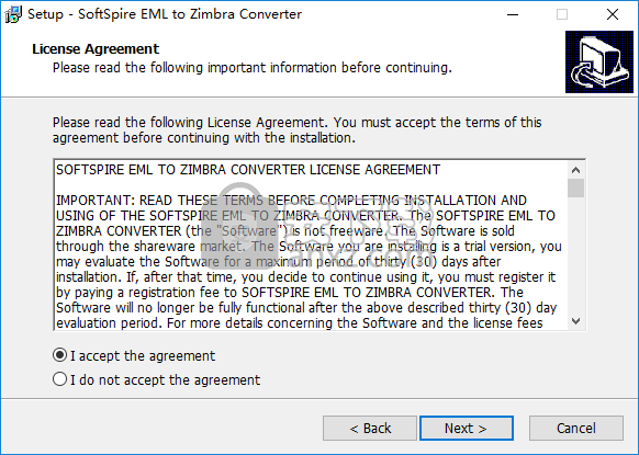 SoftSpire EML to Zimbra Converter(EML转Zimbra转换器)