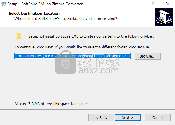SoftSpire EML to Zimbra Converter(EML转Zimbra转换器)