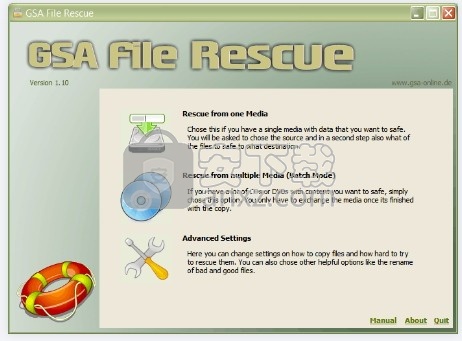 GSA File Rescue(数据恢复与修复工具)