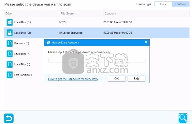 Hasleo Data Recovery Free(数据文件恢复工具)