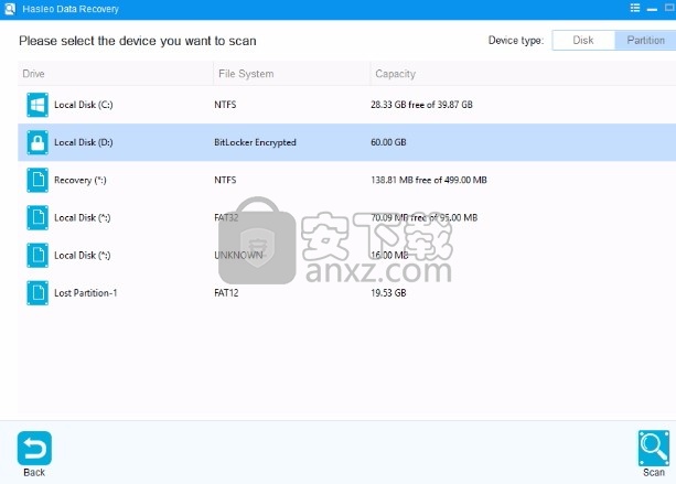 Hasleo Data Recovery Free(数据文件恢复工具)
