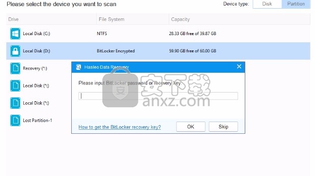 Hasleo Data Recovery Free(数据文件恢复工具)