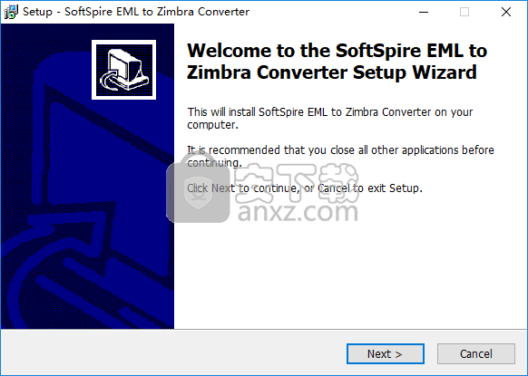 SoftSpire EML to Zimbra Converter(EML转Zimbra转换器)