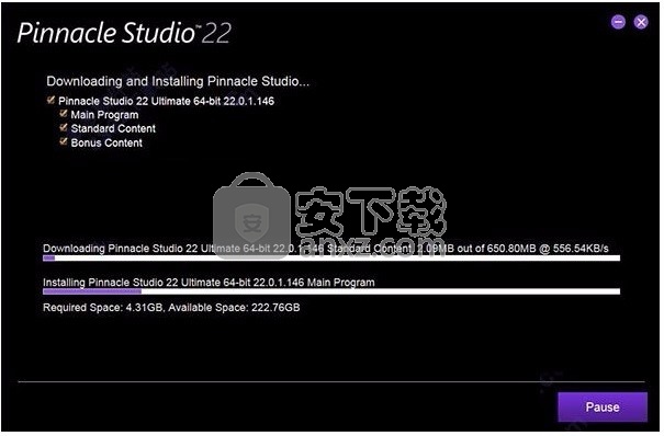 pinnacle studio ultimate 22(品尼高视频处理)