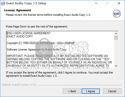 Exact Audio Copy(音轨抓取工具)