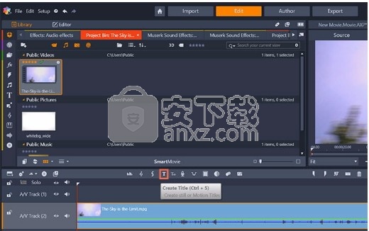 pinnacle studio ultimate 22(品尼高视频处理)