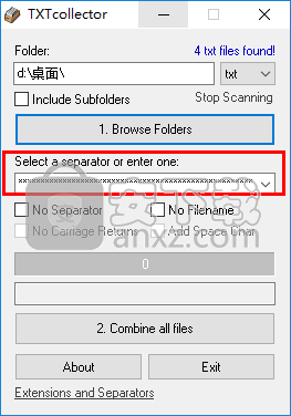 TXTcollector(文本合并工具)