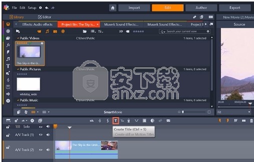 Pinnacle Studio Ultimate 20(品尼高视频处理)