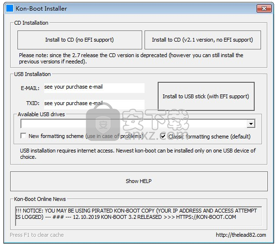 Kon-Boot(系统密码清除工具)