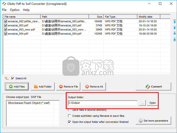 Okdo PDF to SWF Converter(PDF转SWF转换器)
