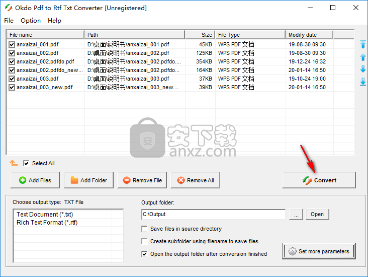 Okdo Pdf to Rtf Txt Converter(PDF转RTF/TXT转换器)