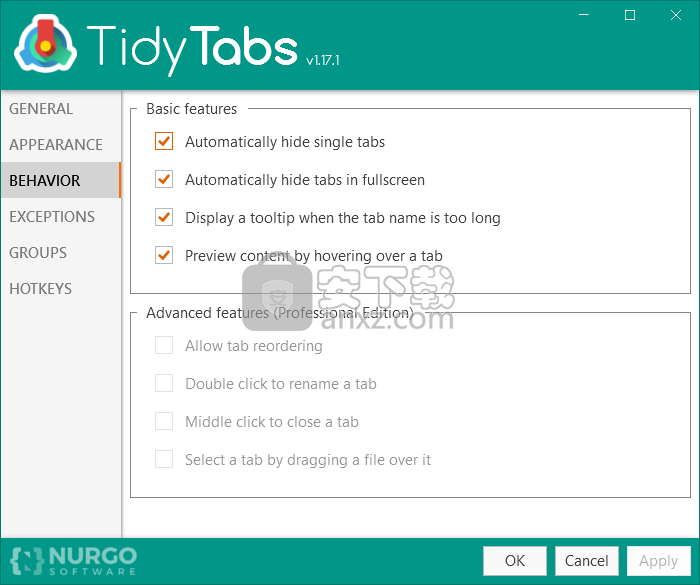 TidyTabs(标签管理工具)