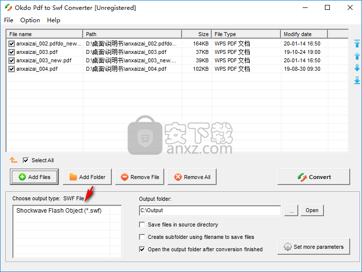 Okdo PDF to SWF Converter(PDF转SWF转换器)