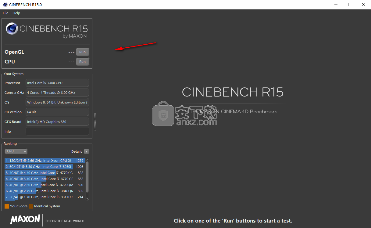 cinebench(CPU基准测试工具)