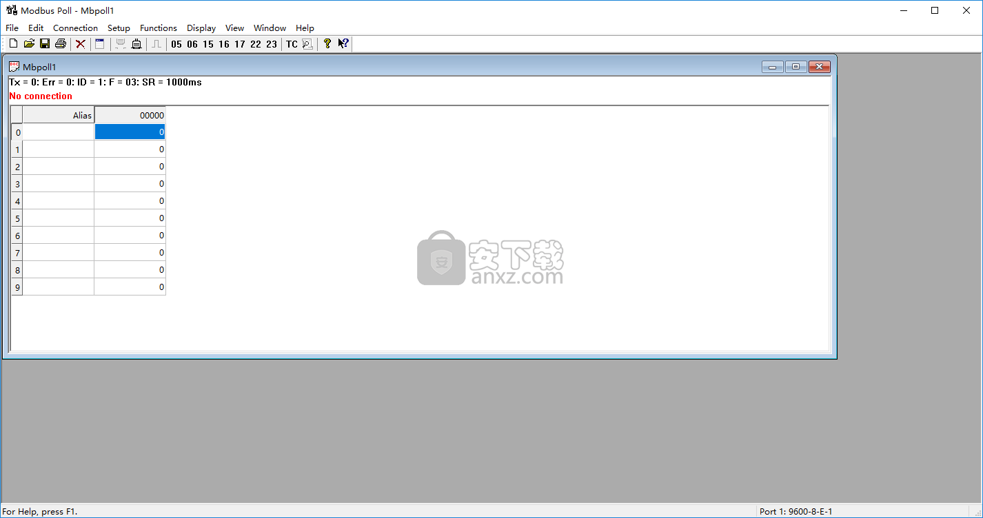 Modbus Poll(Modbus模拟器)