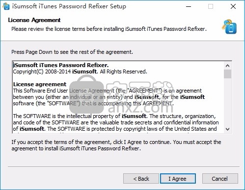 iSumsoft iTunes Password Refixer(密码恢复工具)