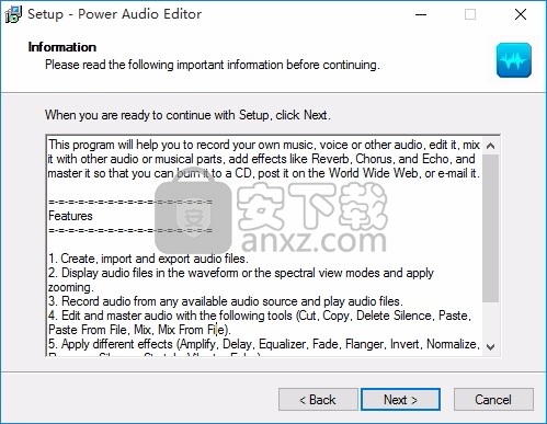 Power Audio Editor(音频处理软件)