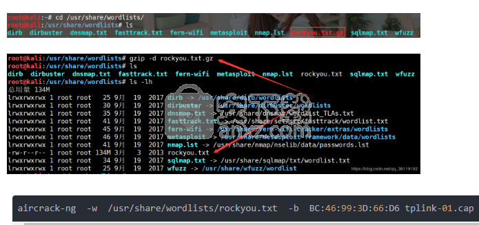 Aircrack-ng(无线密码工具)
