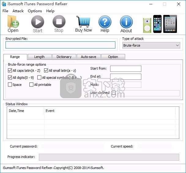 iSumsoft iTunes Password Refixer(密码恢复工具)