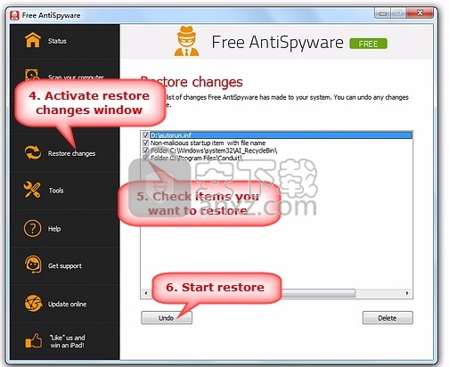 Free AntiSpyware(电脑系统反间谍软件)